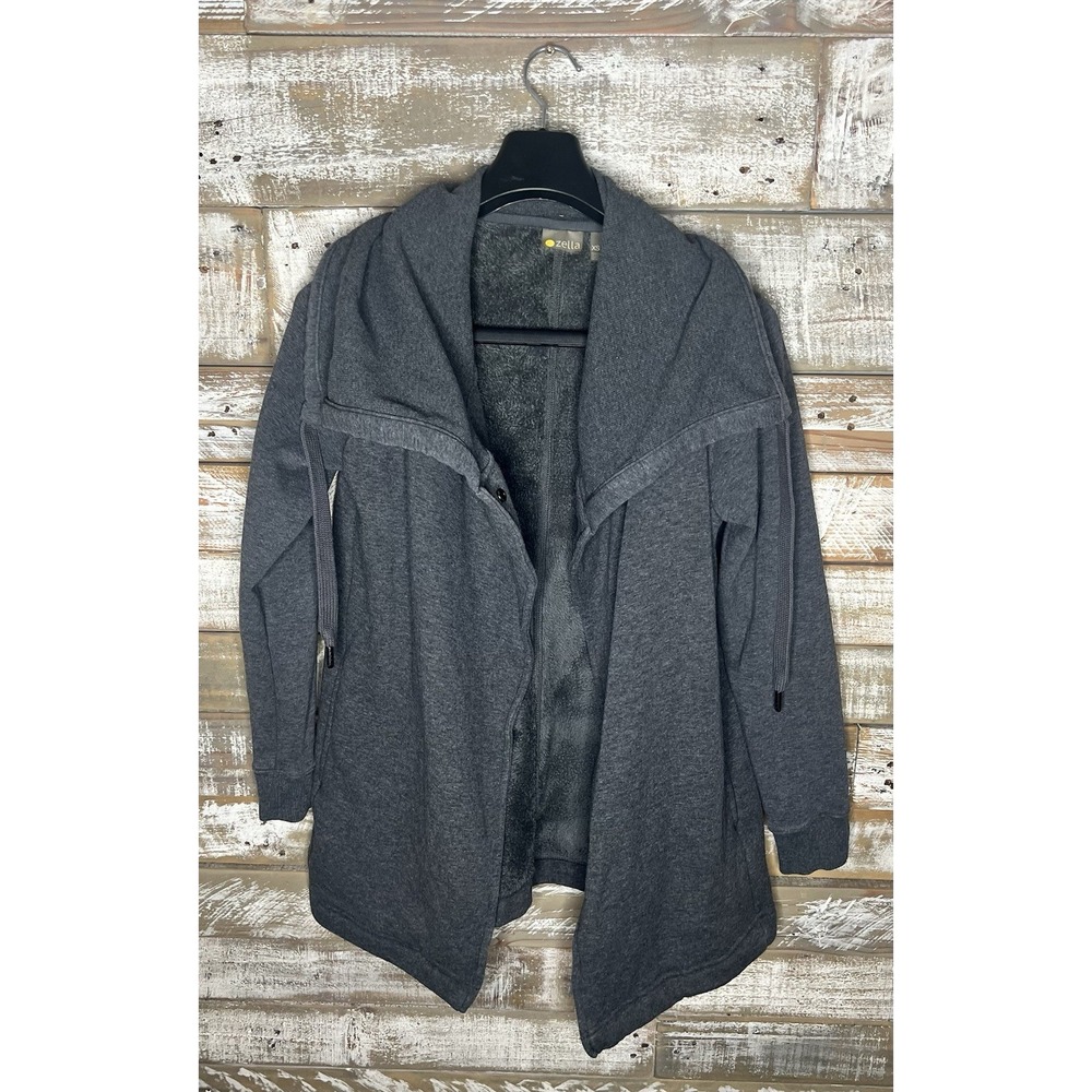 Zella Womens gray long sleeved jacket XS